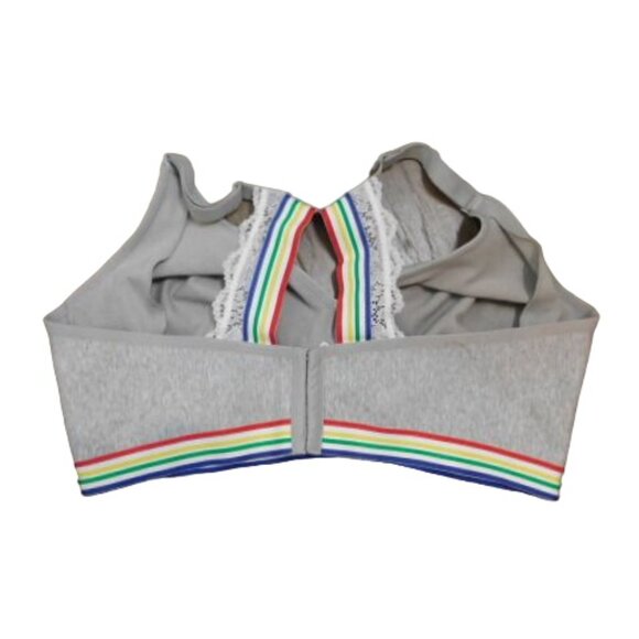 Cacique Size 46DDD Wire Free Racerback Sporty Plus Size Bra - Picture 2 of 2